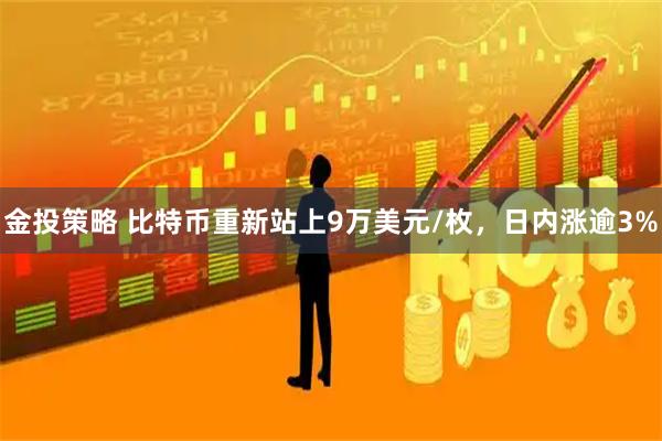 金投策略 比特币重新站上9万美元/枚，日内涨逾3%